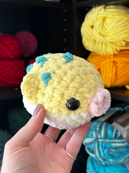 Pufferfish Crochet Plushie