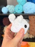 White Cat Critterling Crochet Plushie