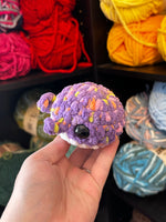 Pocket Whale Crochet Plushie - Pixie Dot