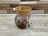 12 oz Tea Dust Flux Laying Down Cat Ceramic Mug