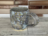 10 oz Blue Hydrangea Ceramic Mug