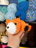 Feisty Fox Crochet Plushie