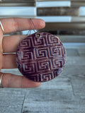 Circle Ceramic Ornament