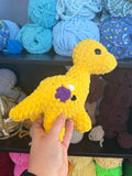 Non Binosaur - Mini Brontosaurus Crochet Plushie