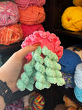 Jellyfish Crochet Plushie - Bubblegum and Seaglass