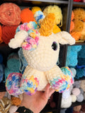 Una the Unicorn Splooter Crochet Plushie - Mystery