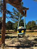 Penguin on a Swing Crochet Plushie