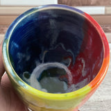 13 oz Rainbow Ceramic Cup