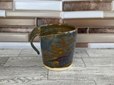 10 oz Blue/Brown Dinosaur Ceramic Mug