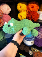 Tranquil Triceratops Crochet Plushie