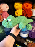 Tranquil Triceratops Crochet Plushie