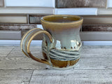 18 oz Tea Dust Flux Ceramic Mug