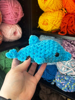 Dolphin Crochet Plushie - Azure