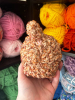 Cat Crochet Plushie - Sandy Tweed