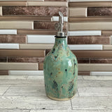 Aurora Green Oil Bottle