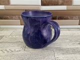 19 oz Purple Crystal Sitting Cat Ceramic Mug