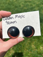 30 mm Resin Sinker Eye - Golden Maple