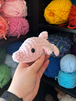 Pink River Dolphin Crochet Plushie