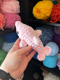 Pink River Dolphin Crochet Plushie
