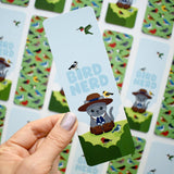 Bird Nerd Cat Bookmark