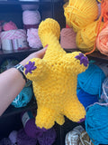 Non Binosaur | Non Binary Brontosaurus Crochet Plushie