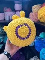 Whale Crochet Plushie - Intersex Flag