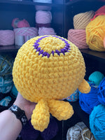 Whale Crochet Plushie - Intersex Flag