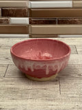 10 oz Raspberry Mist Flux Ceramic Bowl