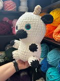 Cow Crochet Plushie - Black and White