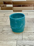 9 oz Blue Drippy Ceramic Mug