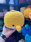 Whale Crochet Plushie - Intersex Flag