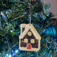 Gingerbread Ceramic Ornament