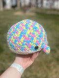 Whale Crochet Plushie - Confetti