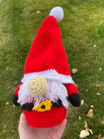 Santa Clause Crochet Gnome