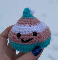 LGBTQ Hershey Kiss Crochet Plushie