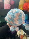 Whale Crochet Plushie - Subtle Transgender Flag