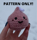 PATTERN ONLY | Hershey Kiss Crochet Pattern | Beginner Friendly Pattern