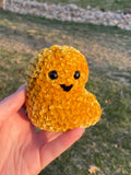 Chicken Nugget Crochet Plushie - Velvet