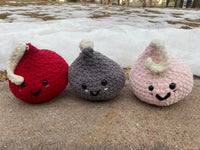 Hershey Kiss Crochet Plushie - Pink