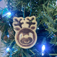 Reindeer Ceramic Ornament