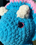 Transceratops Crochet Plushie