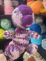 Parasaurolophus Crochet Plushie