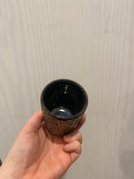 4.5 oz Blue Grey Carved Cup