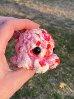 Pocket Octopus - Red/White/Pink