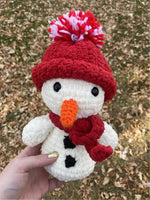 Snowman Crochet Plushie