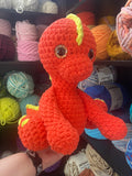 Apatosaurus Crochet Plushie - Sparkle Tomato