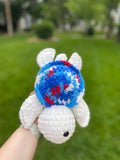 Turtle Crochet Plushie - 4th of July