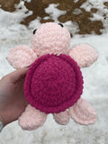 Turtle Crochet Plushie - Pink