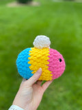 LGBTQ Bee Crochet Plushie