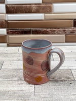 6 oz Pink and White Marbled Conversation Heart Mug